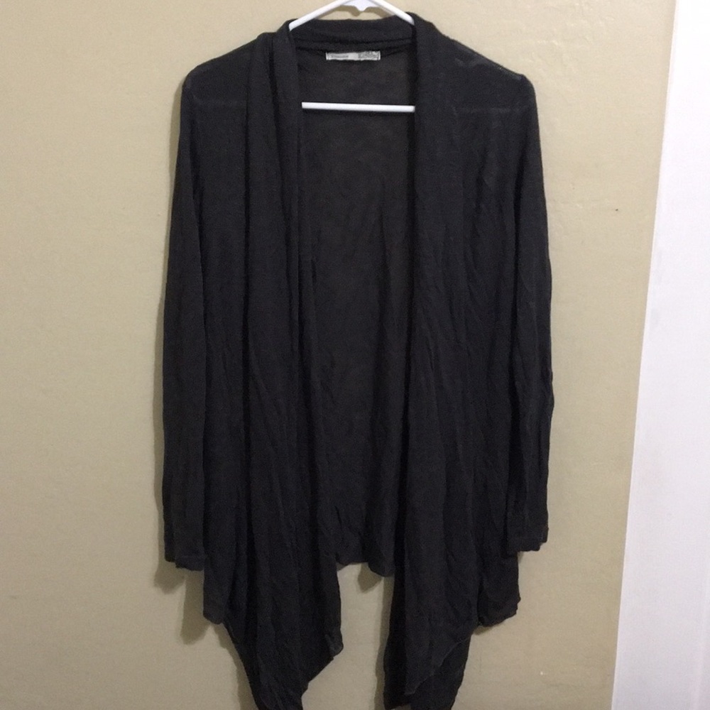 Black cardigan